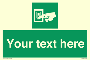 Custom Light Switch Sign